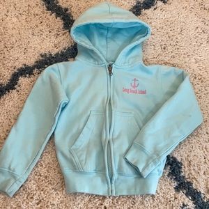 LBI Long Beach Island Full Zip Up Hoodie